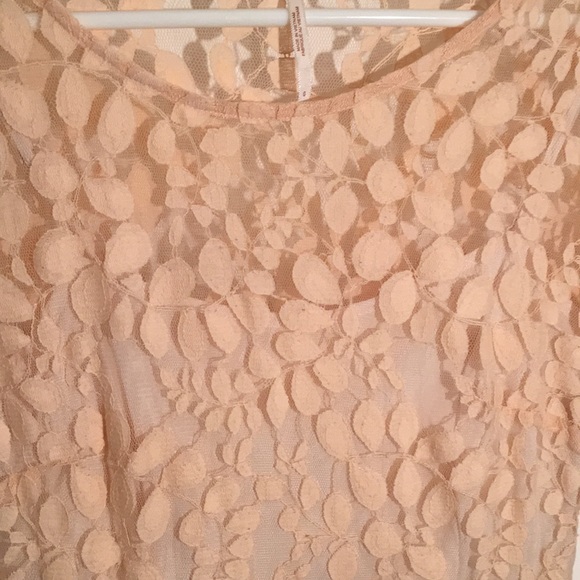 Free People peach dress - Picture 4 of 6